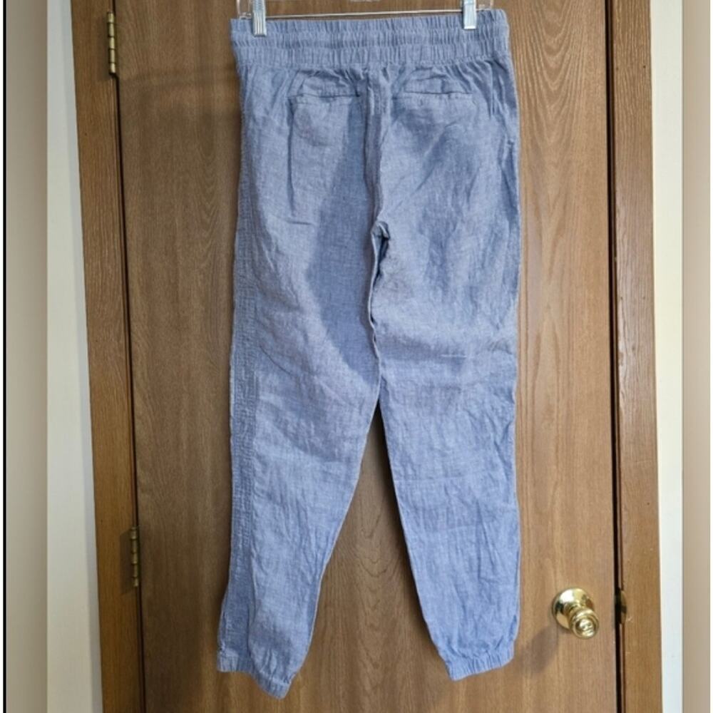 Athleta Cabo 100% Linen Joggers - Picture 3 of 9